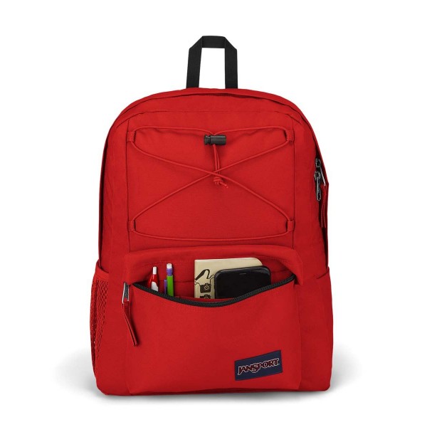 JanSport Flex Pack Backpack Red Tape