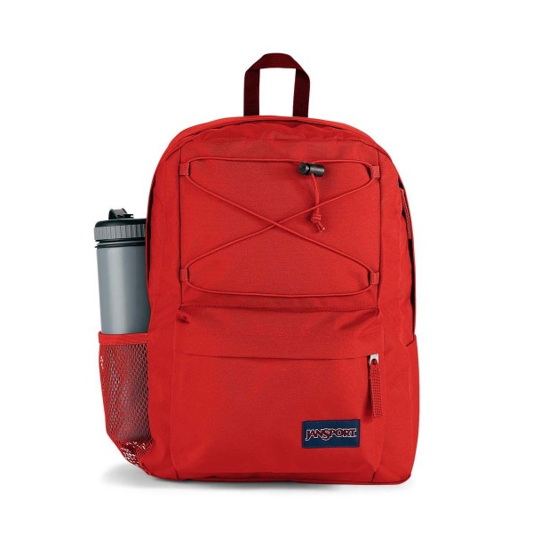 JanSport Flex Pack Backpack Red Tape