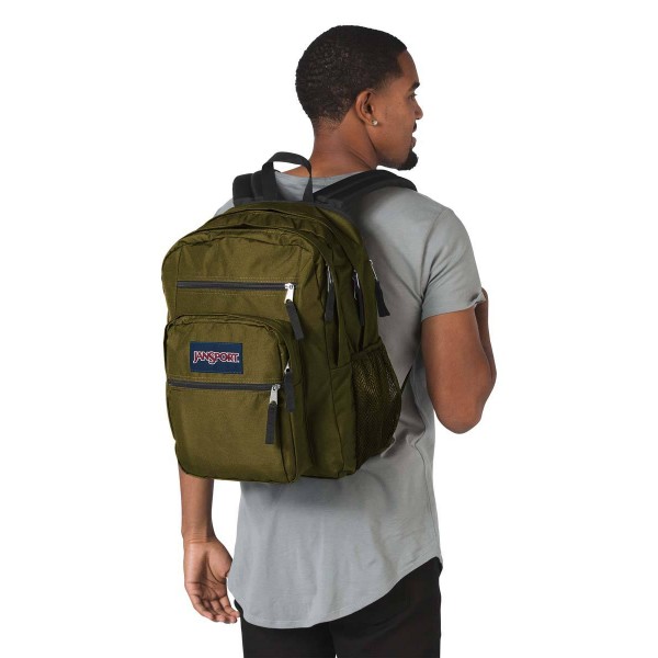 JanSport Big Student Backpack Army Green