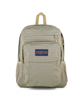 JanSport Union Pack Remix Backpack Plaid Weave Travertine