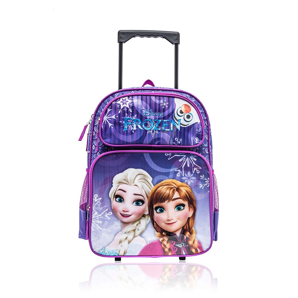 Disney Frozen Elsa and Anna Wheeled Backpack with