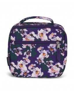 JanSport Lunch Break Box Bag Purple Petals