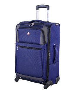 Swiss Gear Torrent 20" Carry On Luggage Spinner Blue / Grey