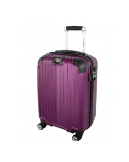 Swiss Gear St. Moritz 2 20" Spinner Carry-On Luggage Purple