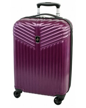 Atlantic Priority 3 20" Spinner Carry on Luggage Purple