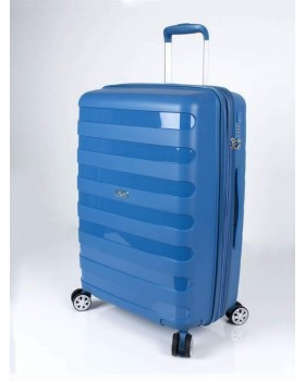 Rosetti Autumn Breeze 24" Spinner Expandable Luggage Blue
