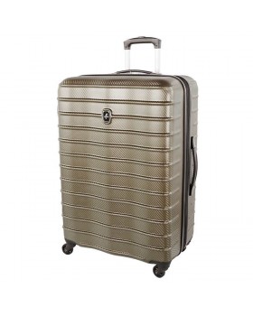 Atlantic Destination II 24" Spinner Expandable Luggage Champagne