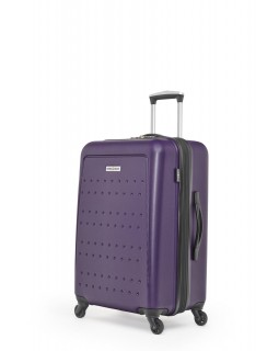 Swiss Gear 3D Lite 24" Hard Side Spinner Expandable Luggage Purple