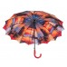 Austin House Stick Umbrella Double Canopy Red