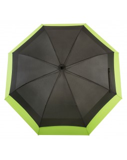 Knirps Belami Jumbo Windproof Stick Umbrella Black / Green